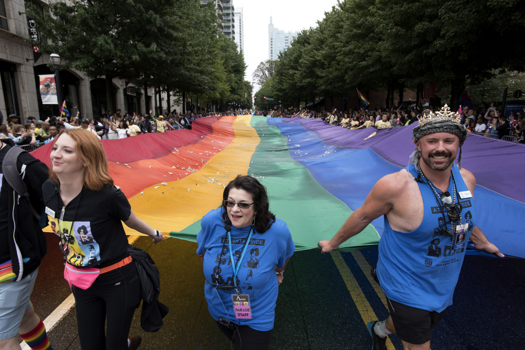 APTOPIX Atlanta Pride Parade